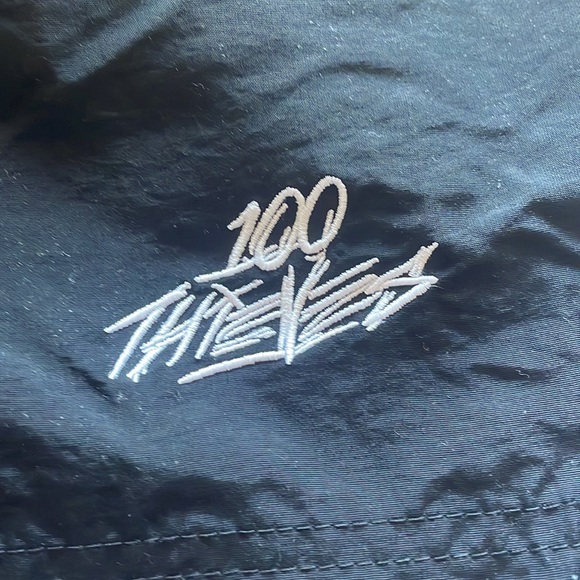 100 Thieves Foundation Nylon Shorts - Picture 2 of 5